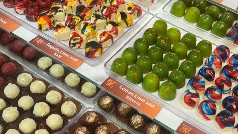 Blind chocolate tasting