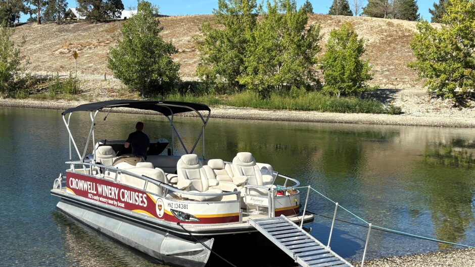 Landing at McNulty inlet