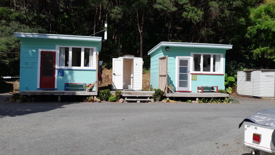 3 Person Retro Cabins.