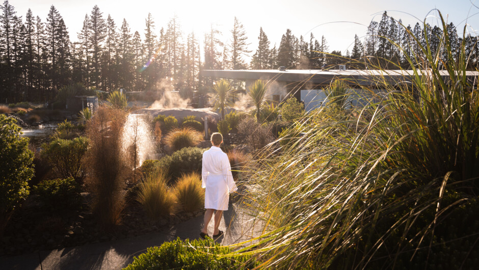 Luxurious robe provided as part of the Serenity experience.