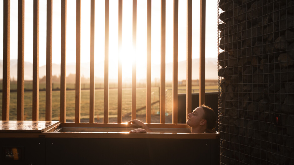 Cold plunge challenge in Serenity.