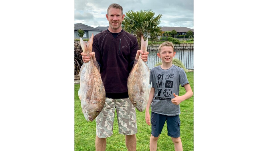 Big snapper on the bite