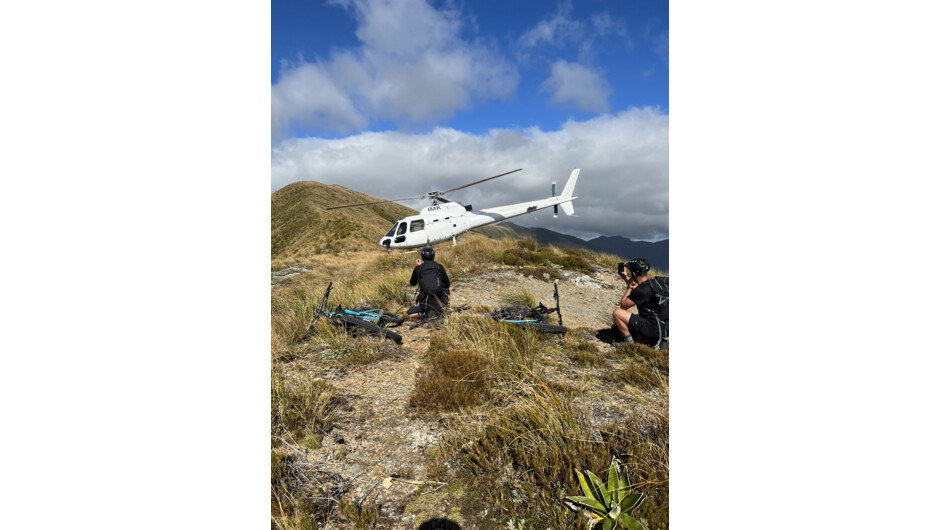 West Coast wilderness, unlocked by helicopter