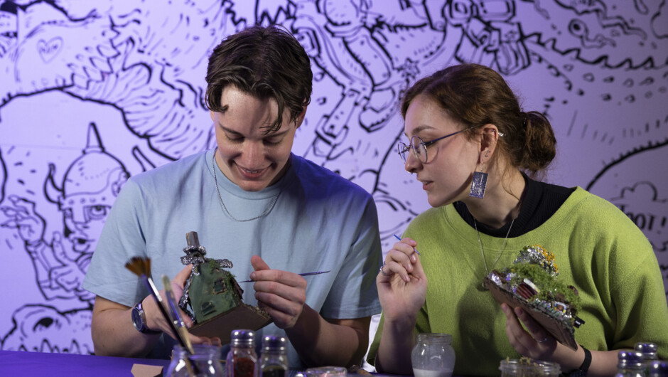 Get hands-on at a creative workshop led by our crew.