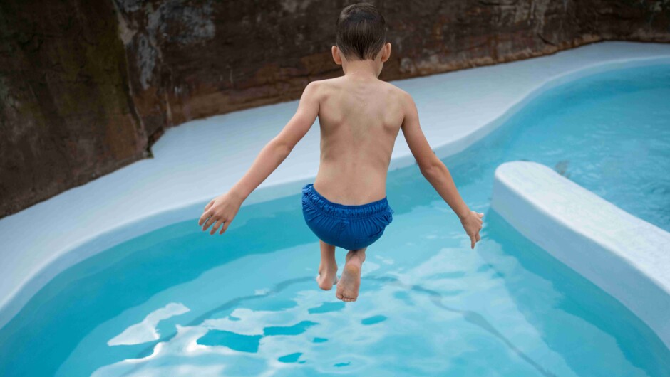 Take a leap of faith into the jump pool
