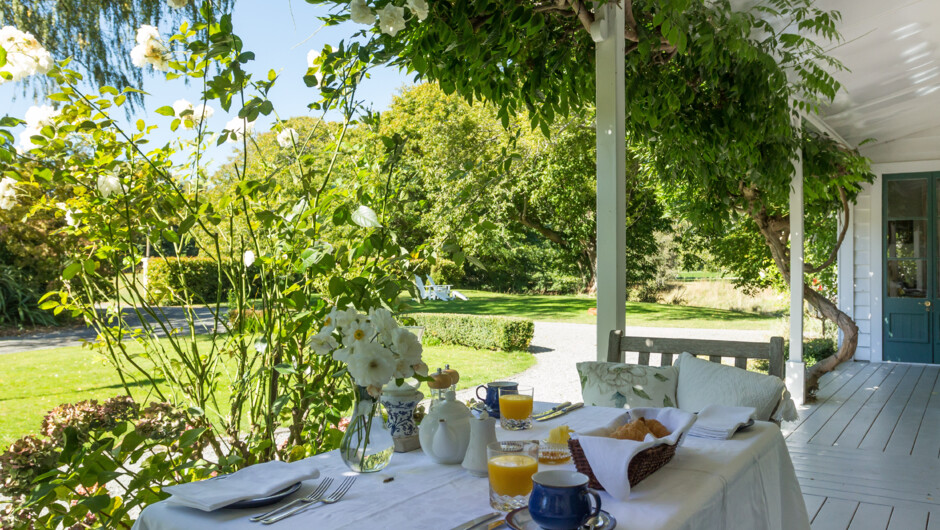 Breakfast on the Front Porch