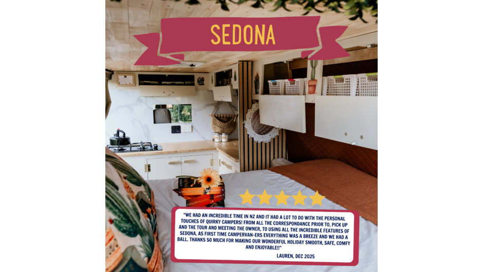 Wrapped in warm desert tones and soft, earthy textures, Sedona brings the magic of canyon sunsets and red-rock calm to every corner of Aotearoa.