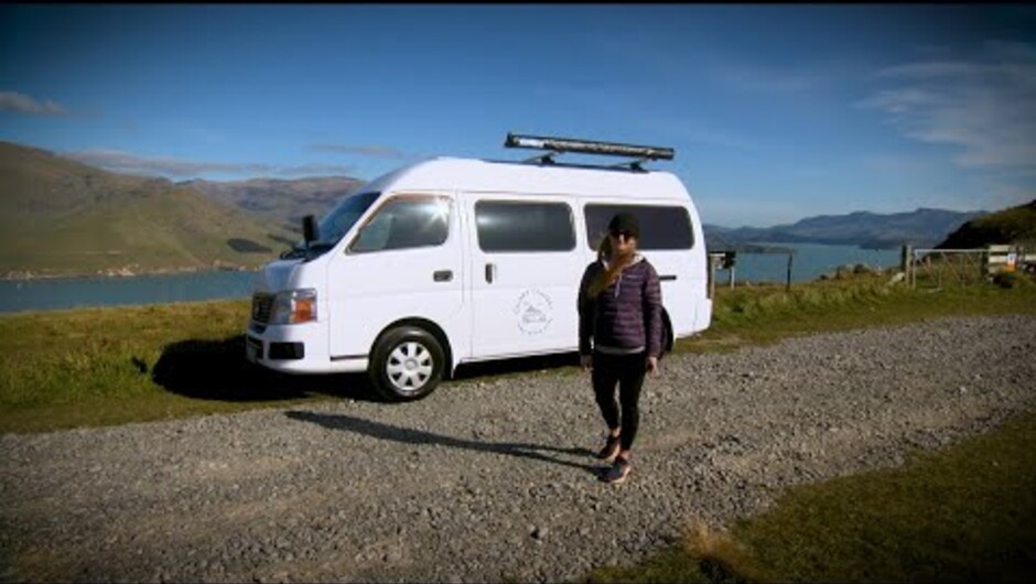 Madeleine is a campervan for hire from Christchurch via Quirky Campers New Zealand.