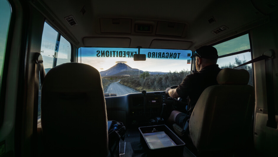 Shuttle Journey to Mangatepopo