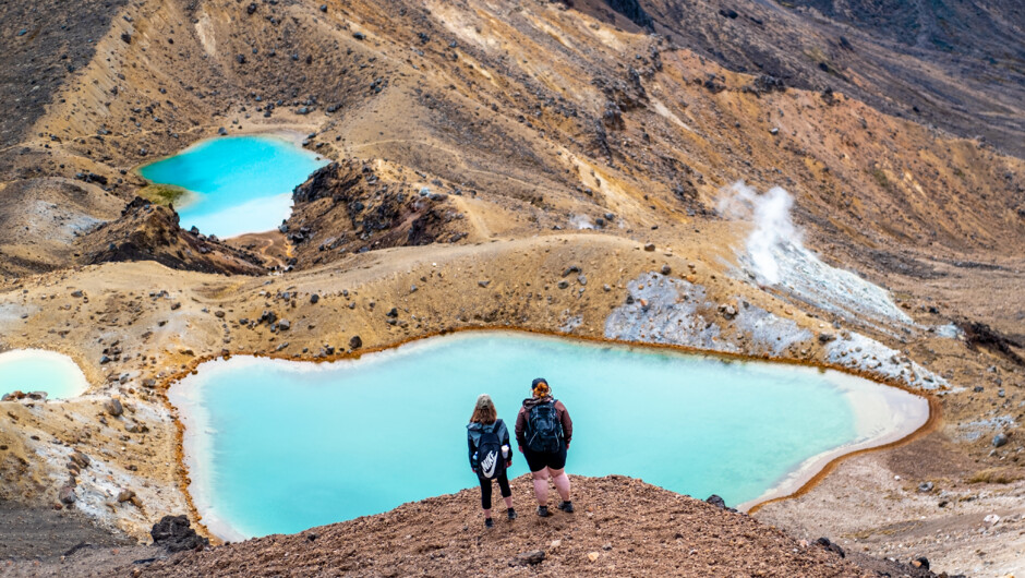 The iconic Emerald Lakes