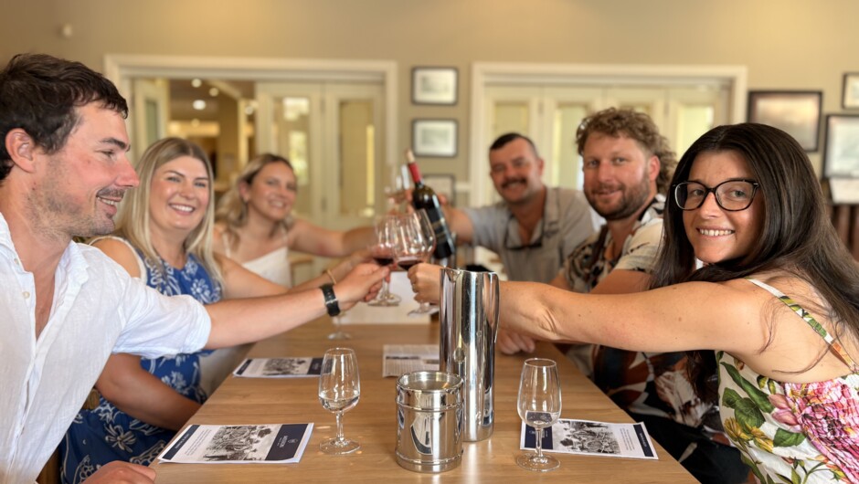 Tasting at Mission Estate
