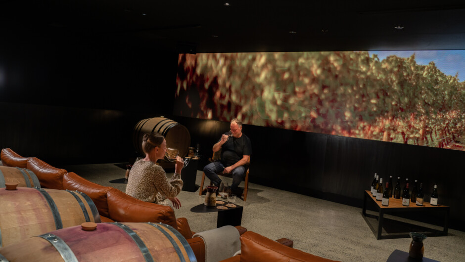 Tasting in the Heretaunga Studio