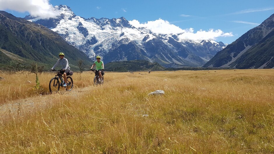 Departing Aoraki Mt Cook