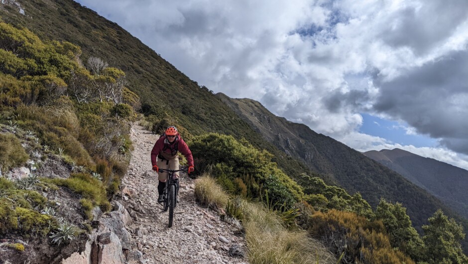 What goes up must come down! Epic descents on The Old Ghost Road
