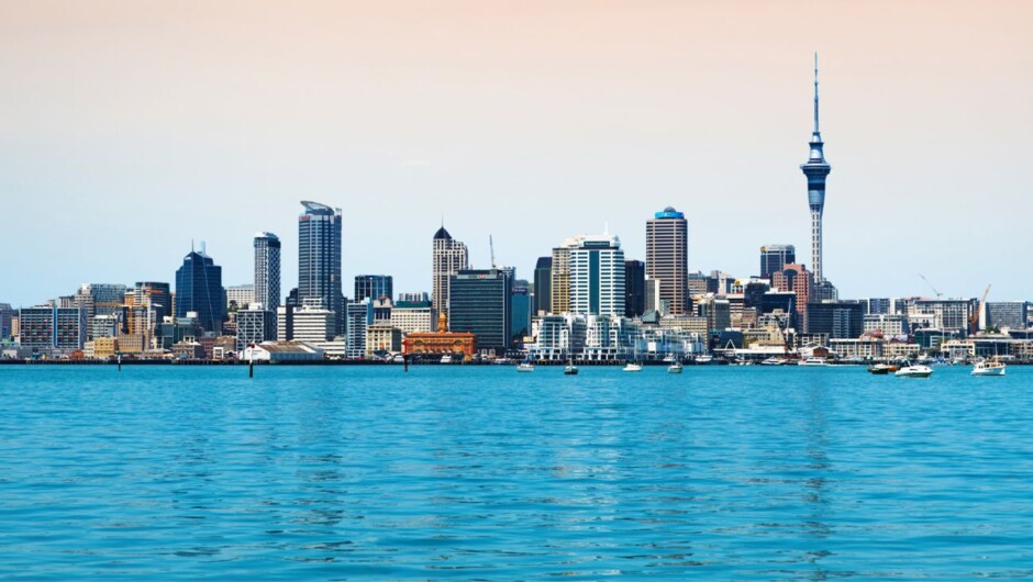 Beautiful scene of Auckland