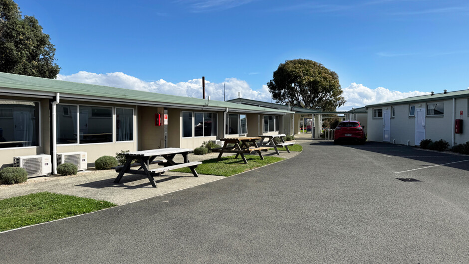 View from the back-row Studios