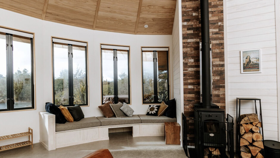 Kaho - Ohakune Holiday Home with Spa