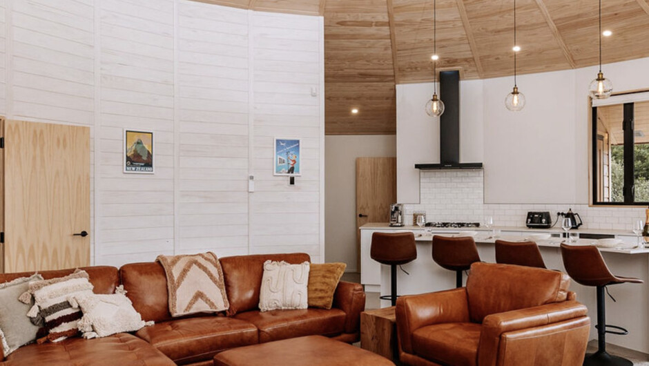 Kaho - Ohakune Holiday Home with Spa