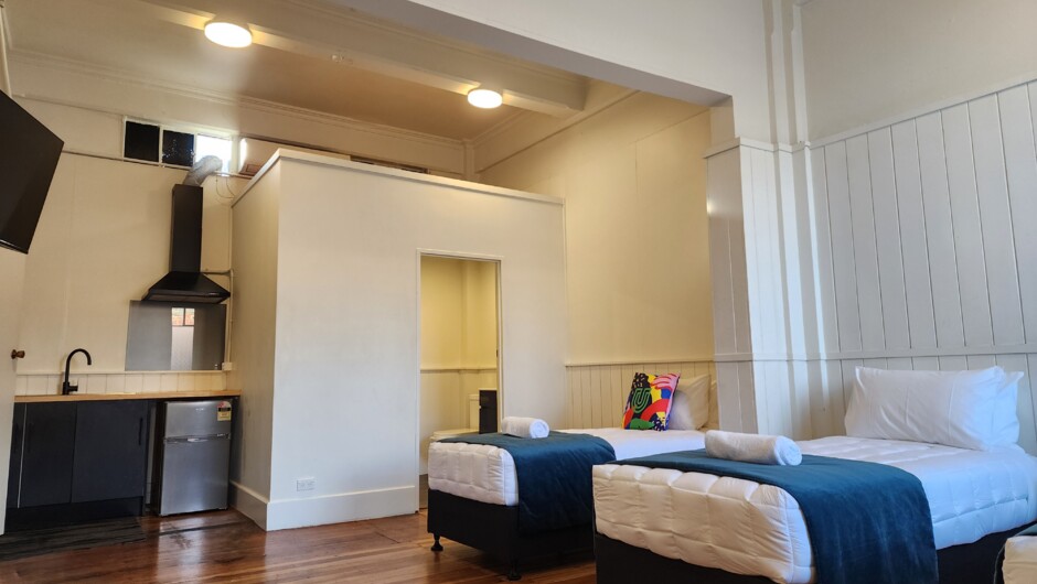 Family Room with Ensuite Bathroom