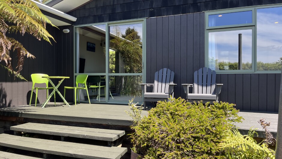Cottage private outdoor living area