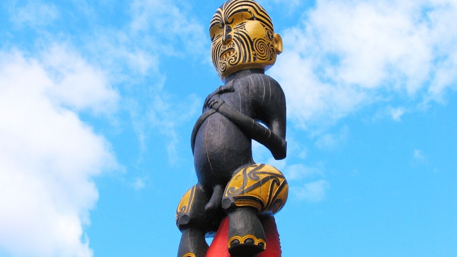 Traditional Māori carving