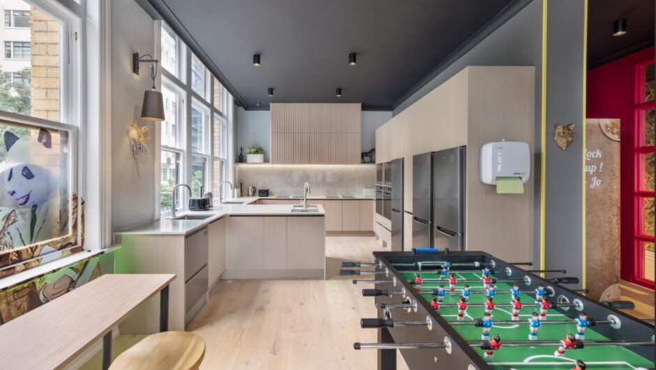 Happy House - Kitchen and TV Room