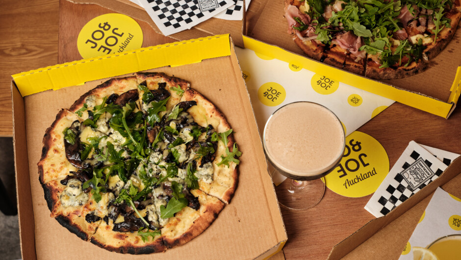 Pizza and Cocktails- Rooftop Bar
