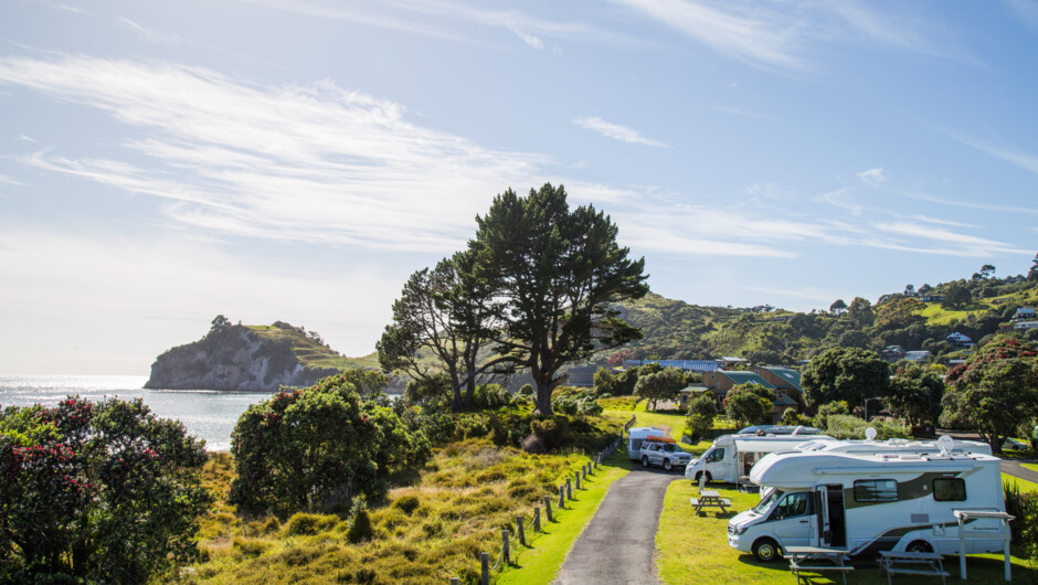 Site grounds | Tasman Holiday Parks - Hahei Beach