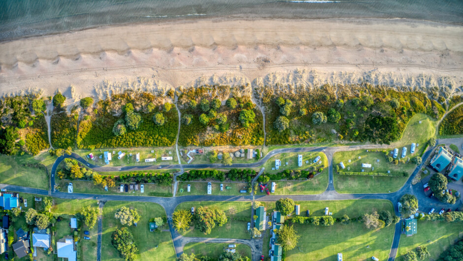 Beachfront Sites |  Tasman Holiday Parks - Hahei Beach