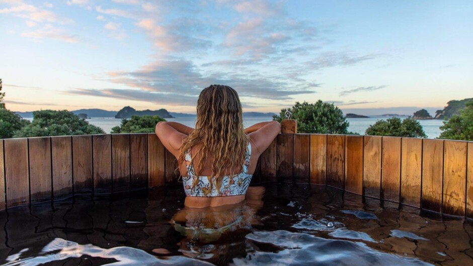 Hot Tub |  Tasman Holiday Parks - Hahei Beach