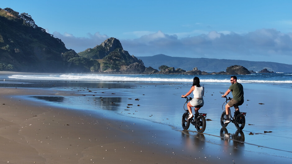 Complimentary, premium beach e-bikes for exploring the coastline at your own pace.
