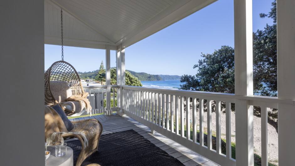 Uninterrupted ocean views from The Shores balcony.