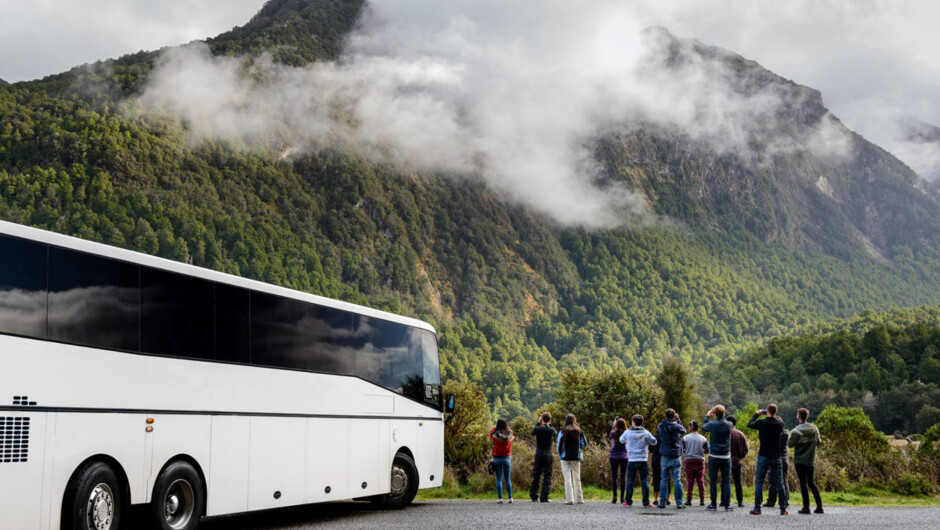 Bus transport South Island