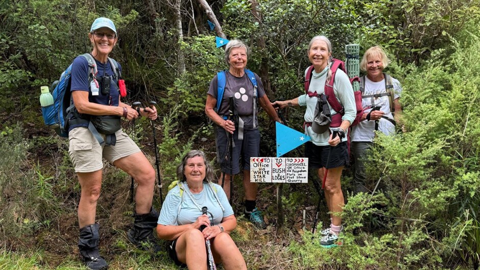 Enjoying the White Star Track together
