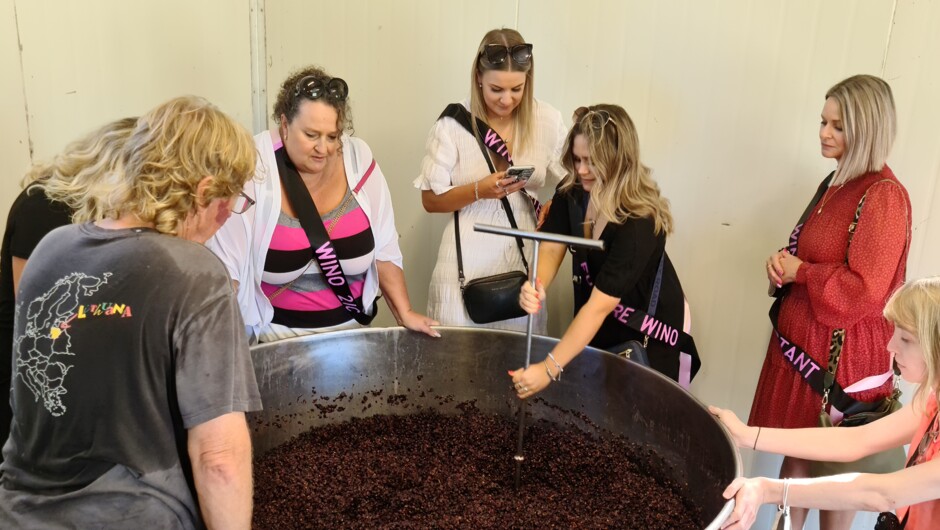 Wine making