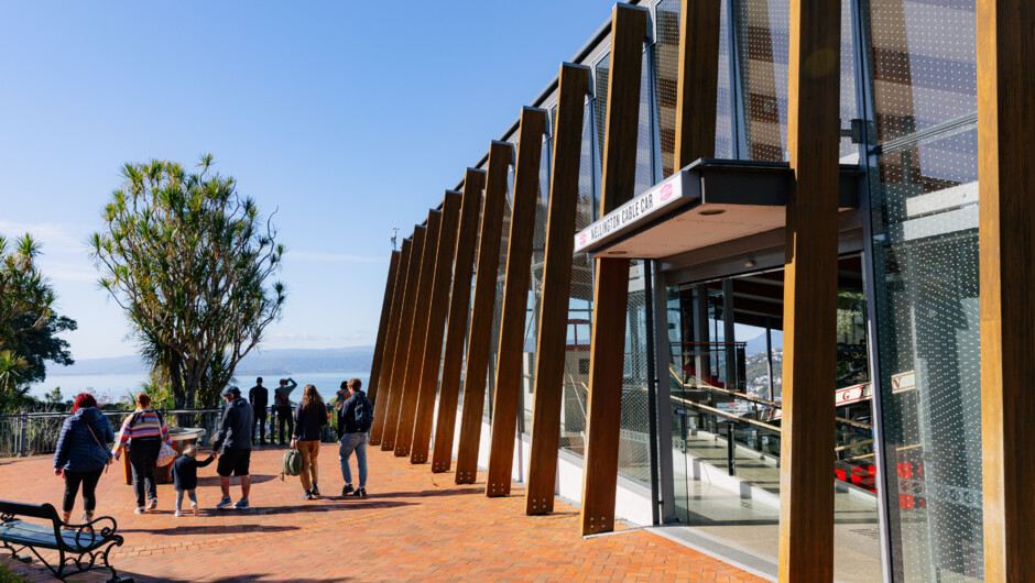 Outside Kelburn Terminal