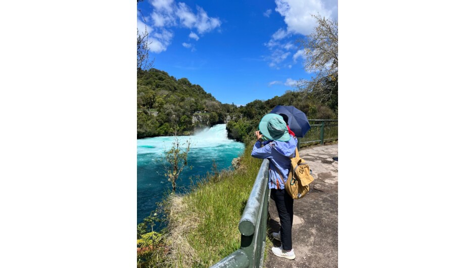 Feel the roar of New Zealand’s most visited natural attraction, the spectacular Huka Falls.