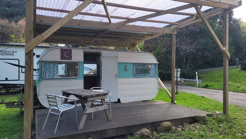 Medium size caravan for 2+1