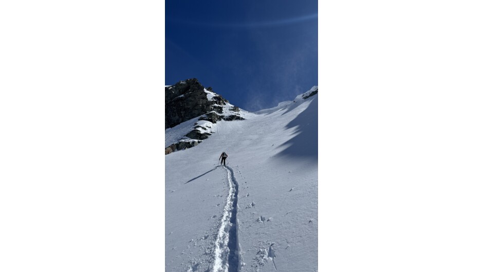Skin lines - there's something aesthetic about a well placed ski track - ski touring