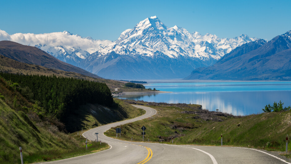 Aoraki Mount Cook drive