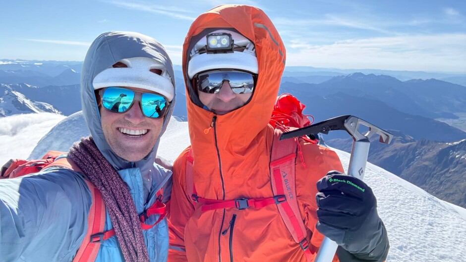 Summit views! MT Aspiring