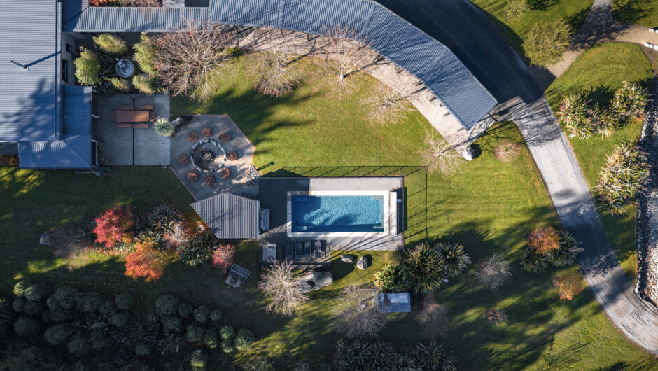 A retreat landscape designed for gathering, restoring, and slowing down.