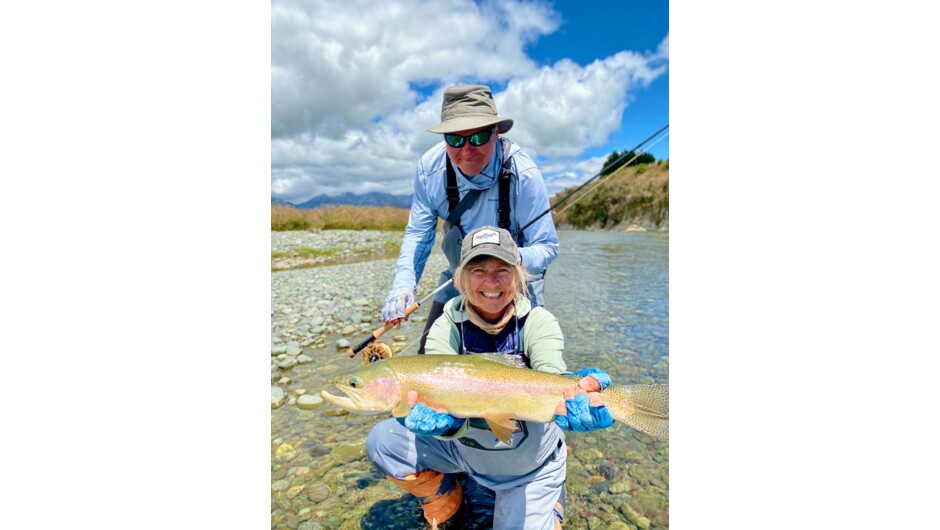 Great walk-wade fishing on the local streams is a short drive from the farmstay