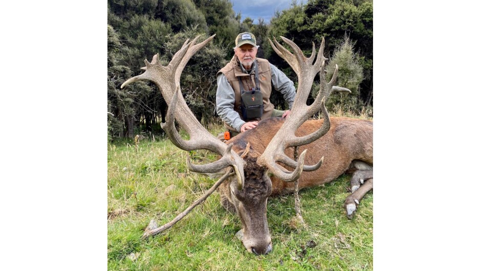 Trophy class Red Stag and Fallow Buck hunts are available in our Fiordland Hunting blocks