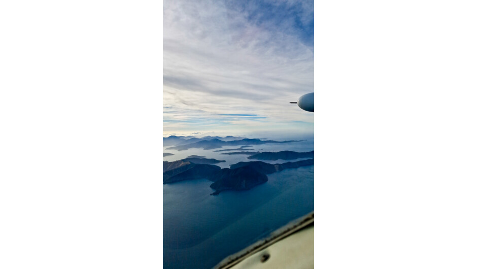 View of Marlborough Sounds