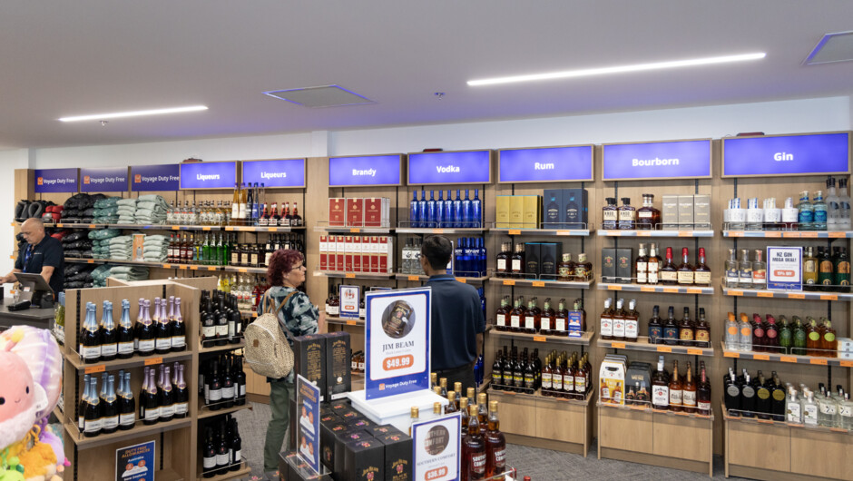 Voyage Duty Free at Hamilton Airport