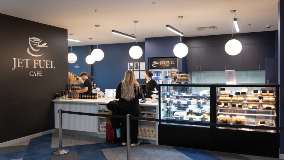 Jet Fuel Cafe (airside - Hamilton Airport)