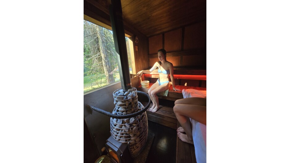 Sauna session
