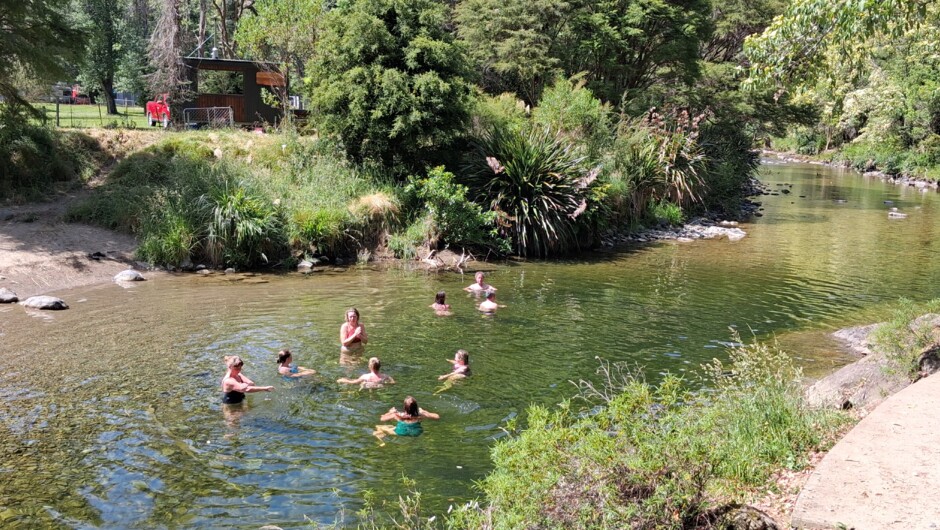 River plunge