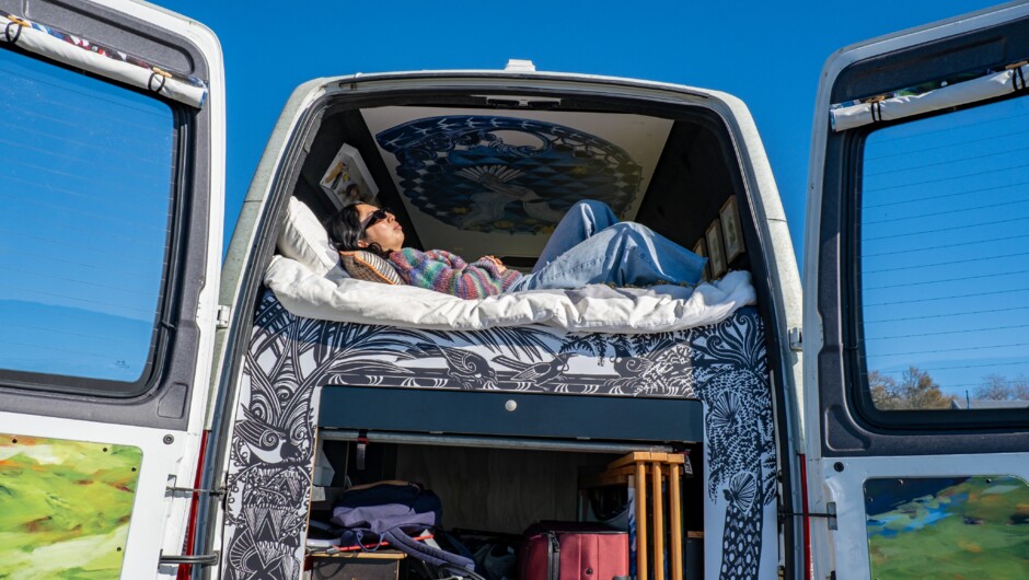 Bed and under-bed storage options